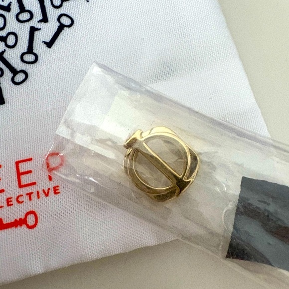 NWT Keep Collective “Greek Letter Phi Gold” charm - Picture 2 of 6